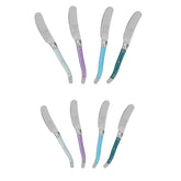 French Home 8-Piece Laguiole Spreader Set - Plum Rose