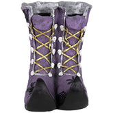 Ceramic Witch's Boots Halloween Decoration - 15" - Purple