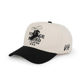 Vintage Havana Trucker Hat for Women & Men – Black & Tan Adjustable Cap – Embroidered "Vintage Rodeo"
