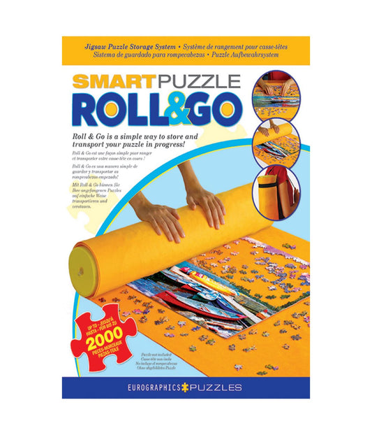Smart Puzzle Roll & Go Jigsaw Puzzle Storage System Mat Multi