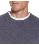 Soft Touch Crew Neck Sweater Grey Blue