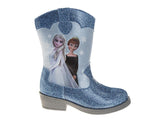Disney Frozen Girls' Anna and Elsa Western Cowgirl Boots (Toddlers)