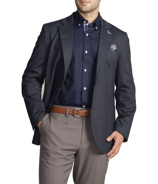Textured Knit Sportcoat