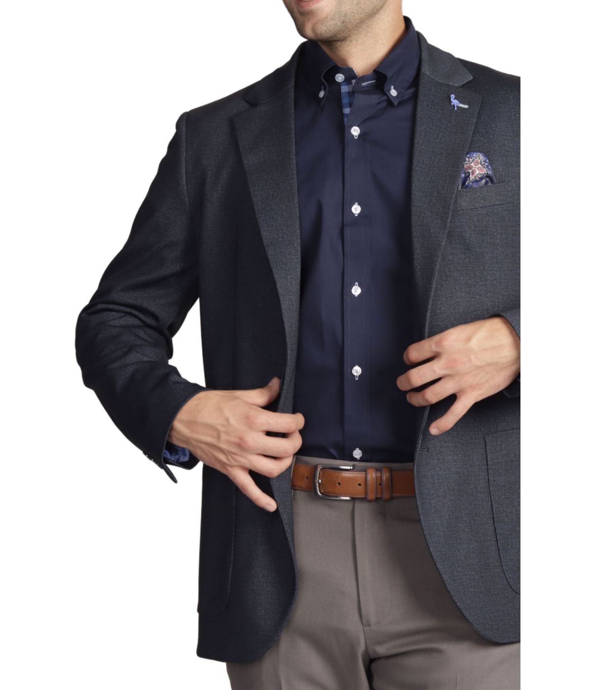 Textured Knit Sportcoat