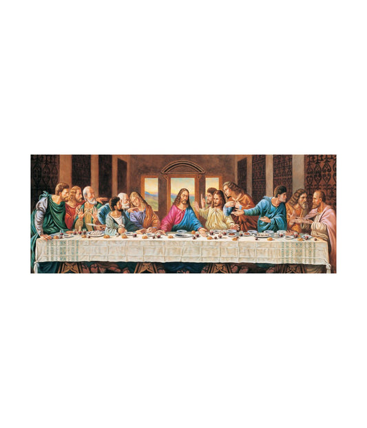 The Last Supper Panorama Puzzle: 1000 Pcs Multi