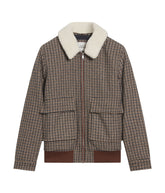 Heritage Check Wool with Embroidered Logo