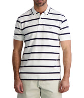 Chaps Men's Interlock Stripe Polo