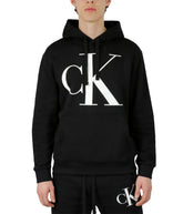 Long Sleeves Monogram Fleece Hoodie