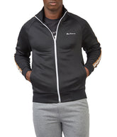 House Taped Track Jacket with Embroidered Logo