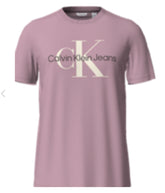 Short Sleeves Monogram Crew