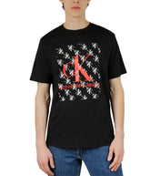 Short Sleeves Block Monogram Jean Tee