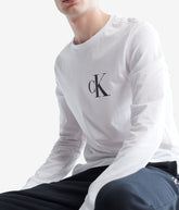 Long Sleeves Bold Monogram Tee