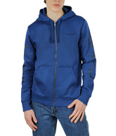 Long Sleeves Traveling Logo Full Zip Hoodie