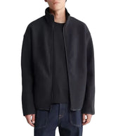 Long Sleeve Polar Fleece Fz Jacket Black