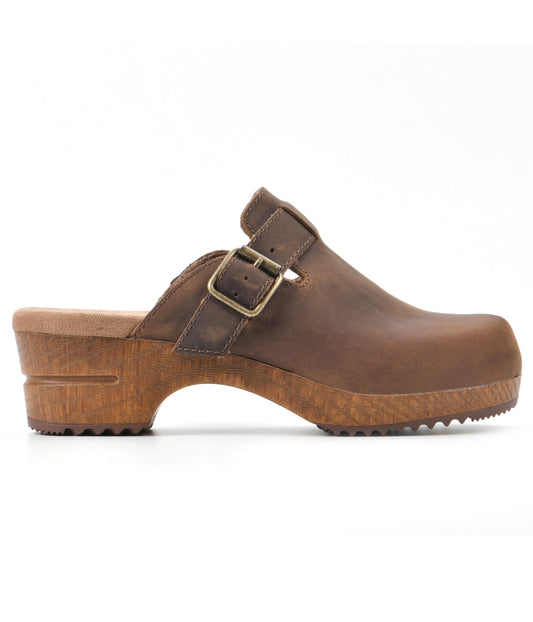 Behold Clogs Brown/Leather