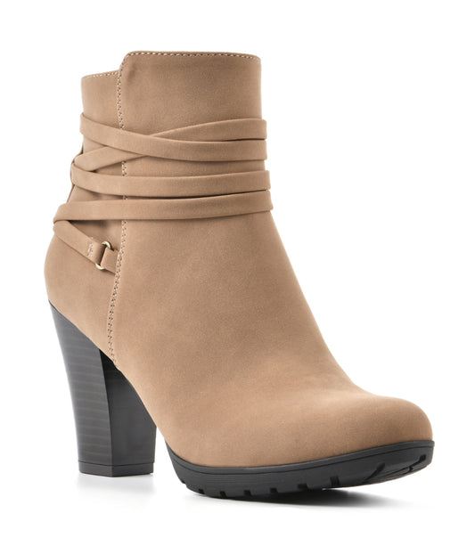 Spade Booties Chestnut/Smooth