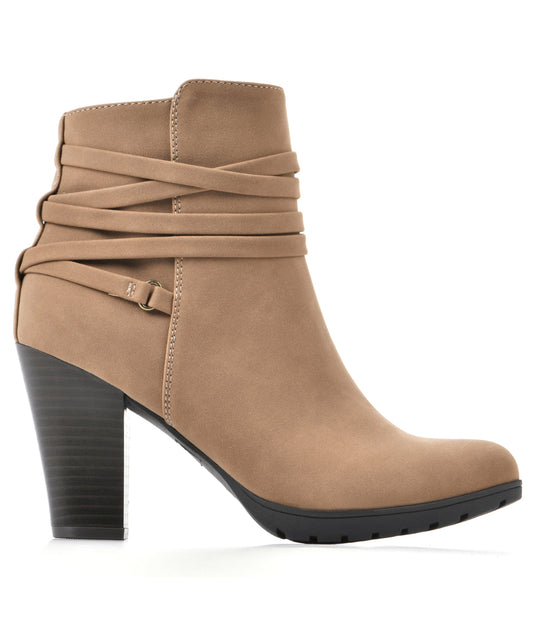 Spade Booties Chestnut/Smooth