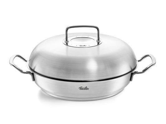 Original-Profi Collection Stainless Steel Serving Pan with High Dome Lid