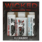 Wicked Trio Kit - Beard Wash/beard Control/devil Delight Oil