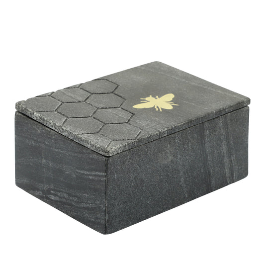 Accent Bee Marble Box