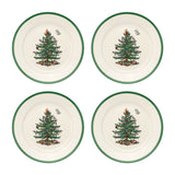 Christmas Tree Luncheon Plate Set of 4