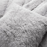 Emma Faux Fur Oversized Duvet Cover Set