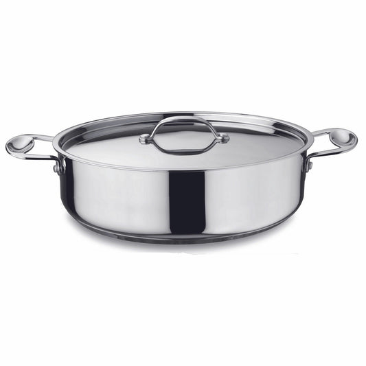 Glamour Stone Oval Deep Casserole with Lid
