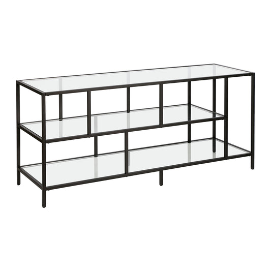 Martel TV Stand with Glass Shelves for TV's up to 60"
