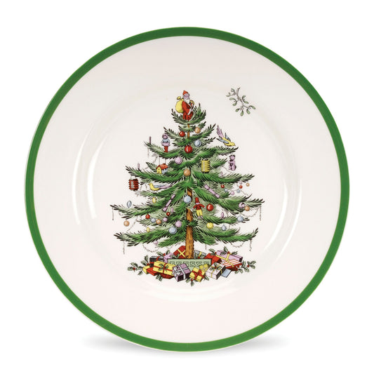 Christmas Tree Dinner Plate Set of 4