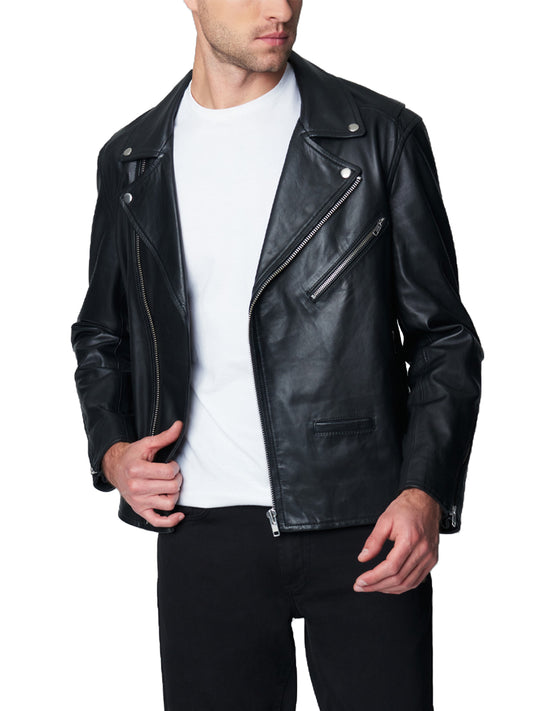 Intoxication Leather Moto Jacket