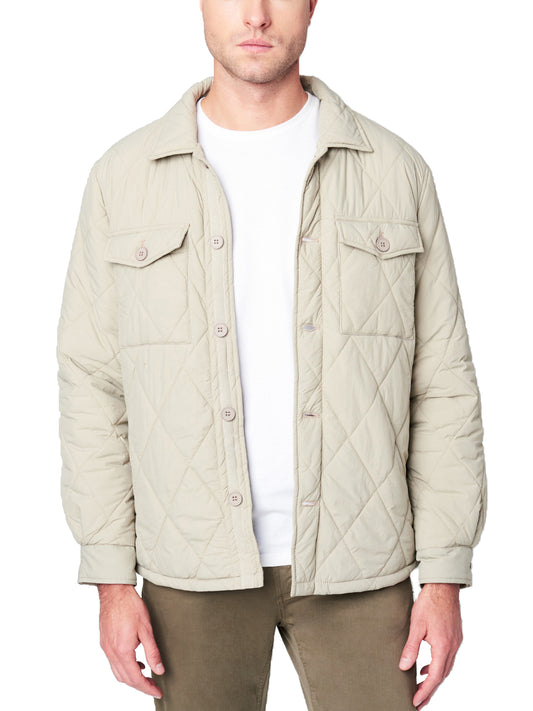 Quilted Car Coat