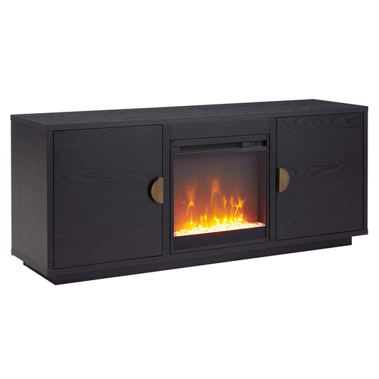 Hooper TV Stand with Crystal Fireplace for TV's up to 65"