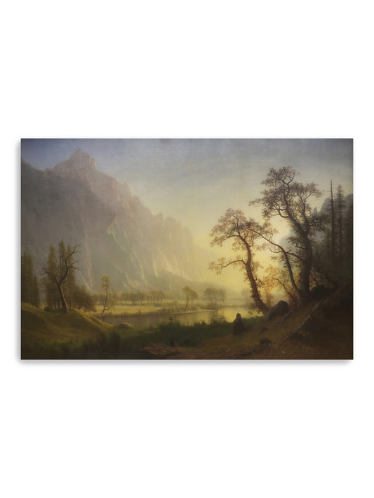 Sunrise, Yosemite Valley Canvas Art Print