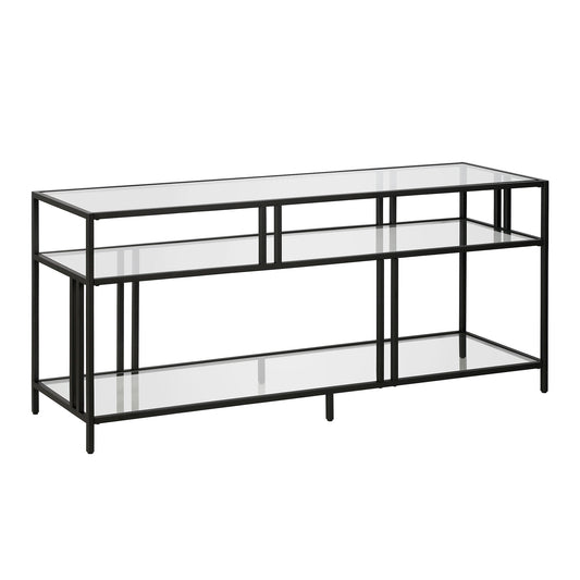 Carlyle TV Stand with Glass Shelves for TV's up to 60"