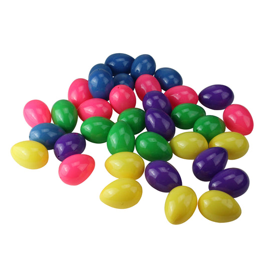 Vibrantly Colored Springtime Easter Eggs Pack of 36