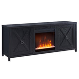 Mavis TV Stand with Crystal Fireplace for TV's up to 65"