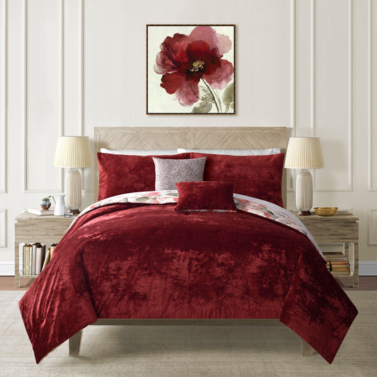 Magnolia 5 Piece Comforter Set