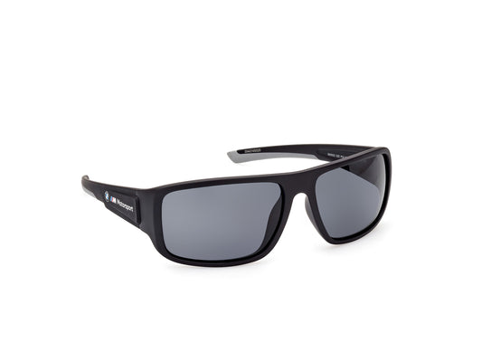 BS0023 63MM Navigator Smoke Polarized Lens Sunglasses
