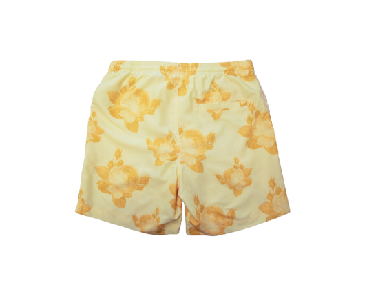 Tonal Floral Swim Shorts