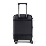 Wellington Carry-on Luggage - ABS/Vegan Leather Blend