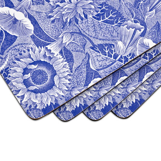 Blue Room Sunflower Placemats Set of 4