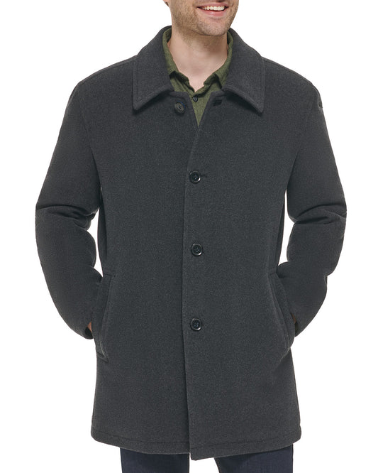 Men's Woolen Plush Coat