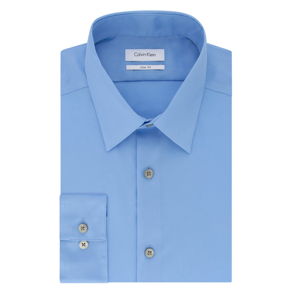 Calvin Klein Slim Fit Non Iron Twill Solid Shirt | BONTON