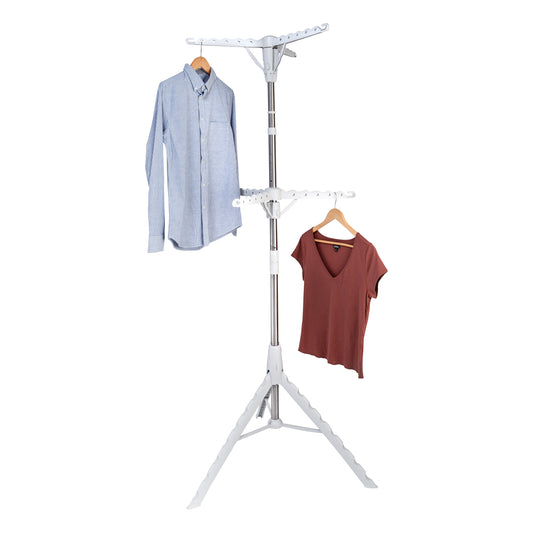 2-Tier Tripod Clothes Drying Rack