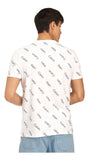 Short Sleeves Iconic Allover Print Tee