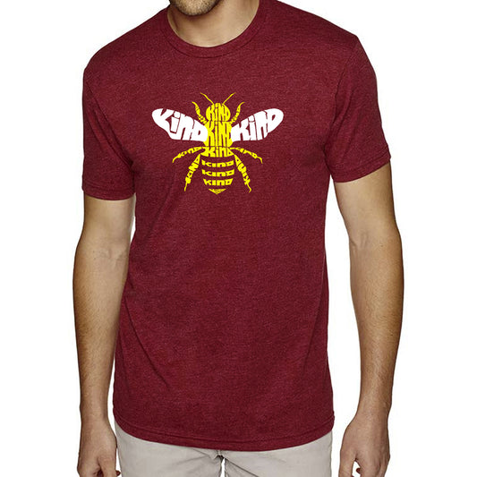 Premium Blend Word Art T-shirt - Bee Kind