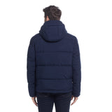 Men's Horizontal Quilted Puffer Jacket