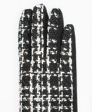 Tweed Jersey Glove