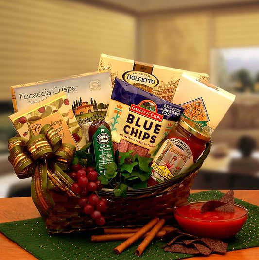 The Cheerful Giver Holiday Gift Basket- Christmas Gift Basket - Holiday Gift Basket