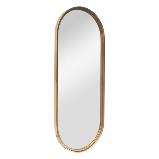 Modern Gold Oblong Full Length Wall Mirror